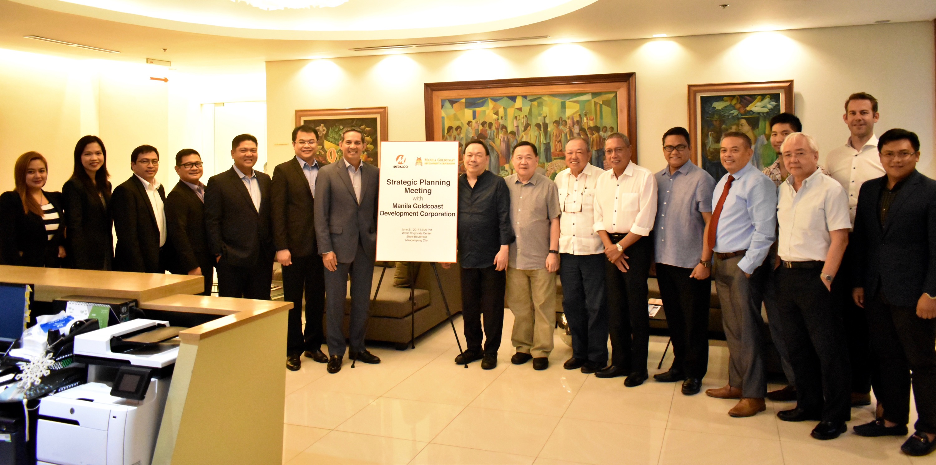 MERALCO and Manila Goldcoast Development Corporation team up for progress
