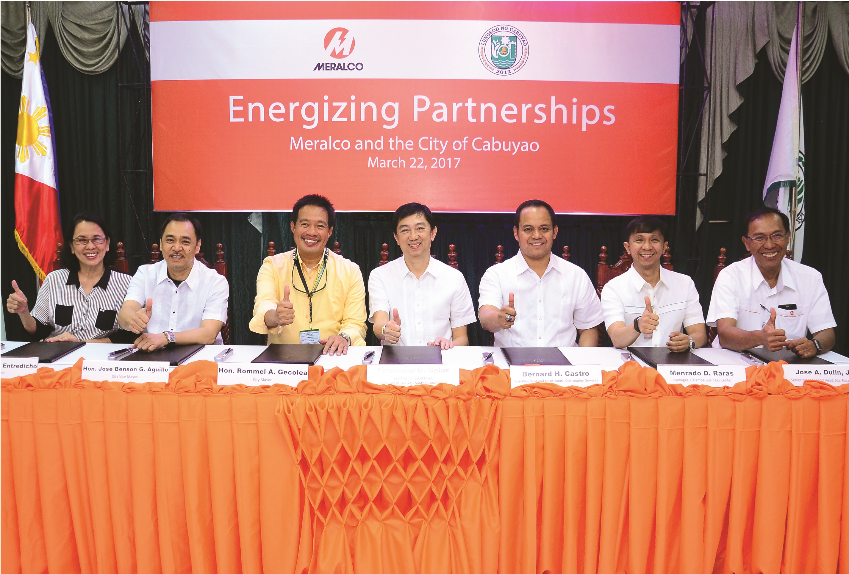 Meralco, Cabuyao LGU sign MOU to energize partnerships