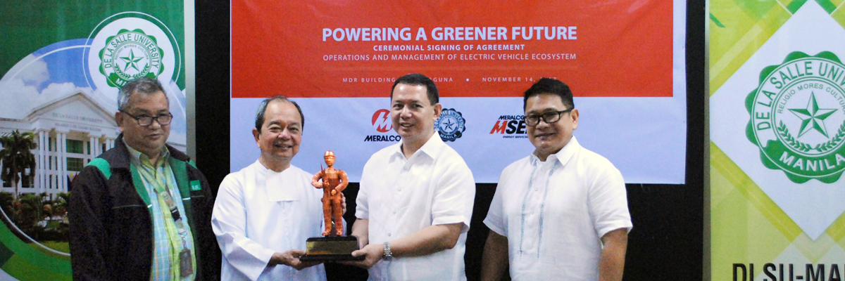 Meralco-DLSU Laguna E-Vehicle Partnership