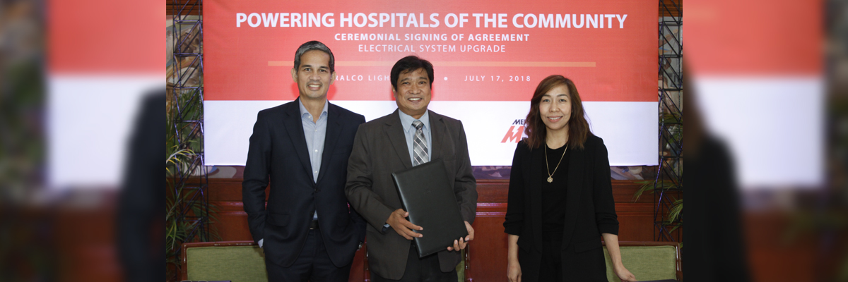 Meralco revitalizes Batangas’ modern healthcare facilities
