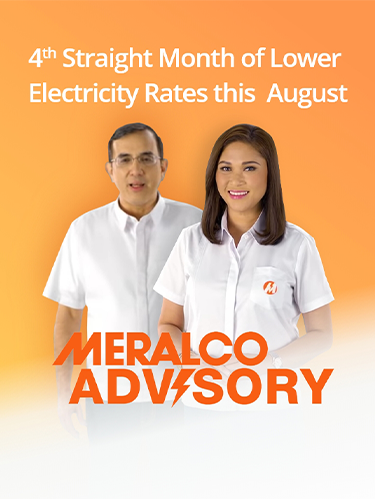 Meralco Advisory Banner image