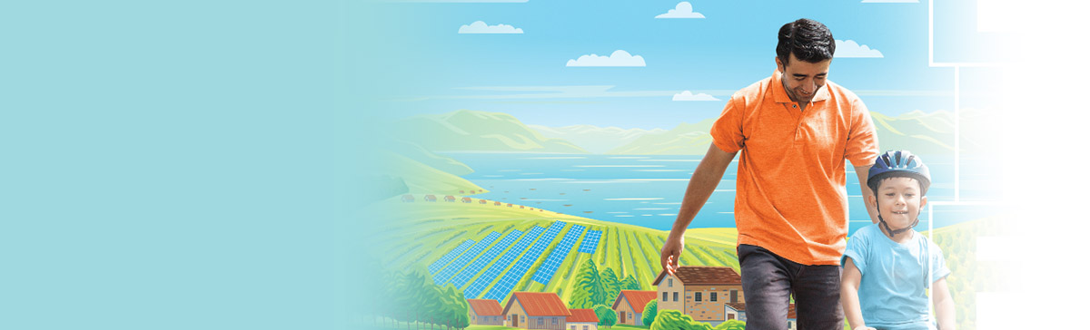 Cover of Meralco's Sustainability report