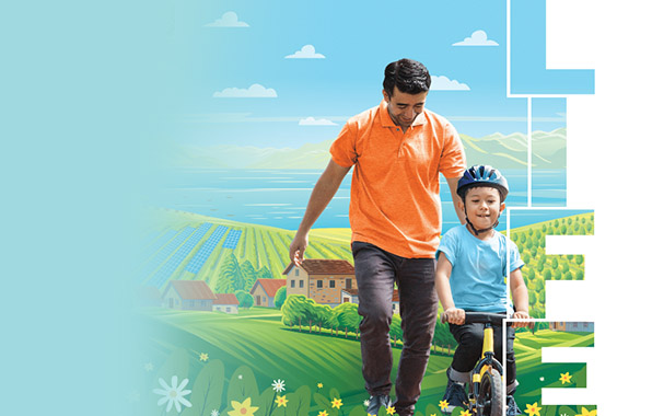 Cover of Meralco's Sustainability report
