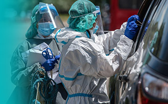 TMC's Drive thru laboratory testing