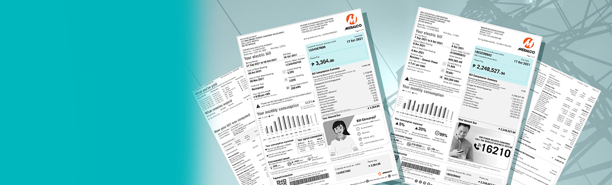Meralco redesigns bills