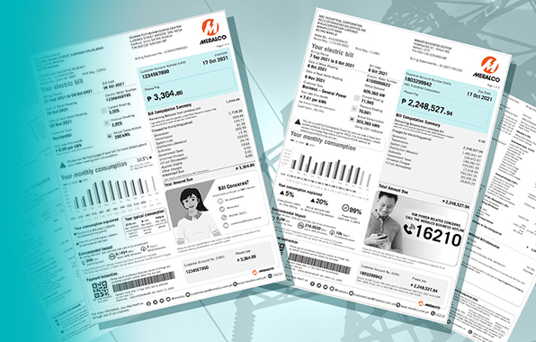 Meralco redesigns bills