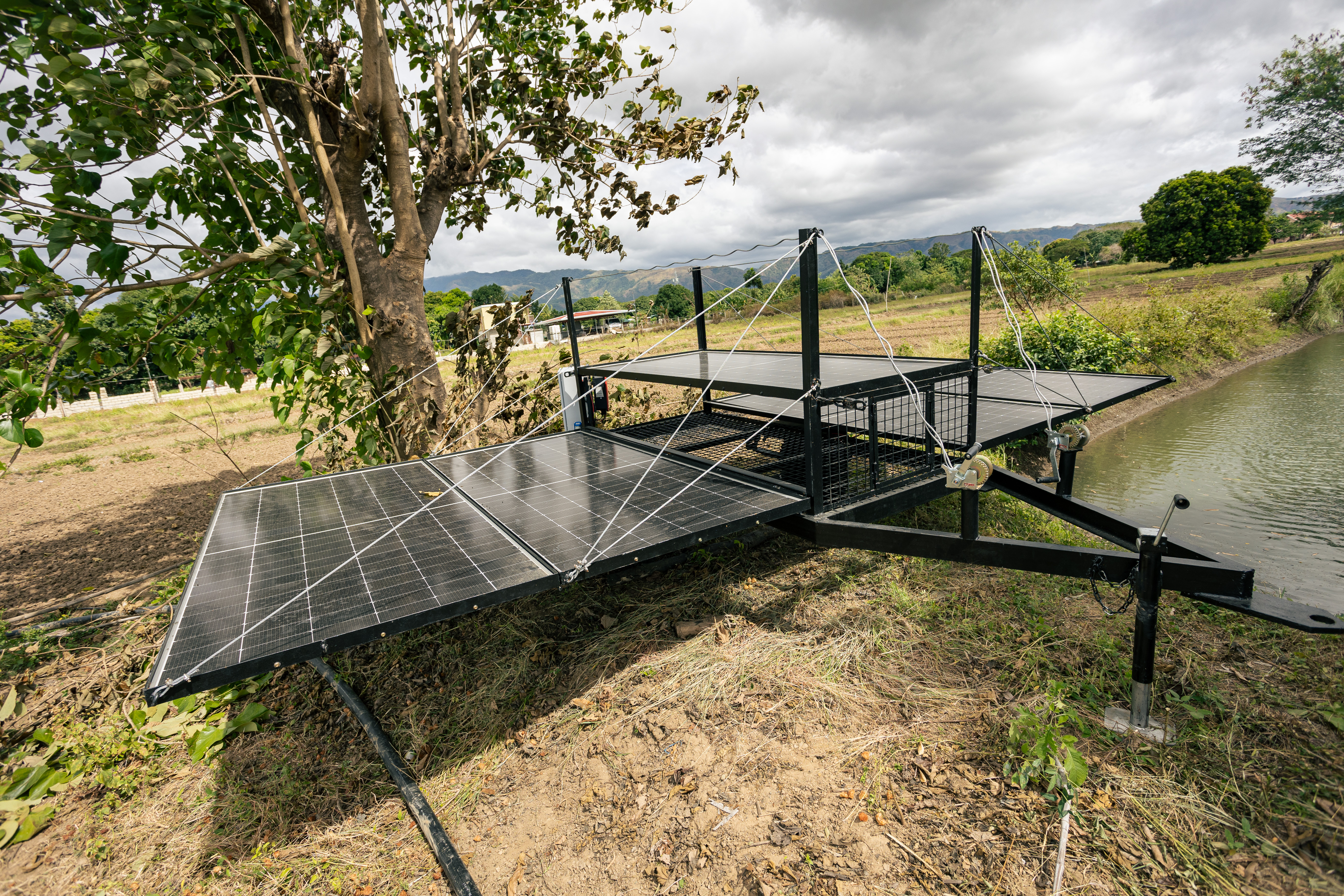 Nueva Ecija Farmers Irrigate Using Solar Mobile Irrigation Pumps
