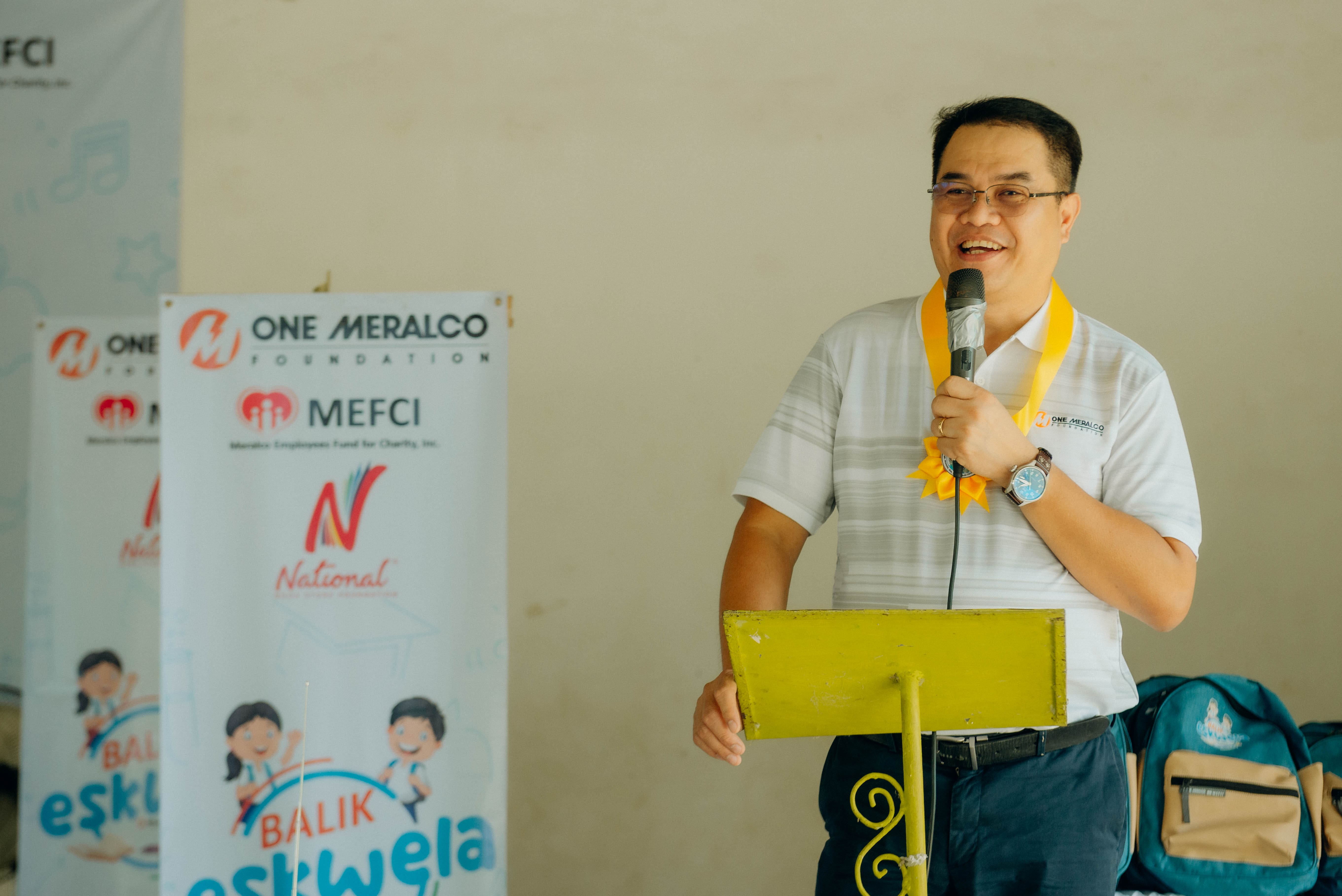 Meralco COO Ronnie Aperocho Gives Back to South Cotabato