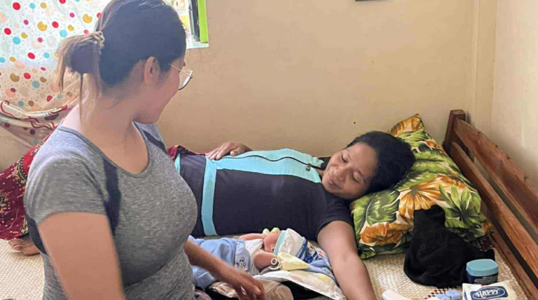 Safe childbirth in island health station desktop