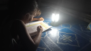 Extending aid to storm-hit communities in Masbate desktop