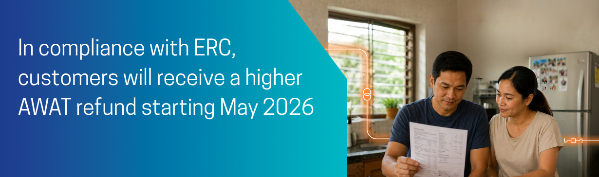 Starting April 2025, an Actual Weighted Average Tariff(AWAT) refund