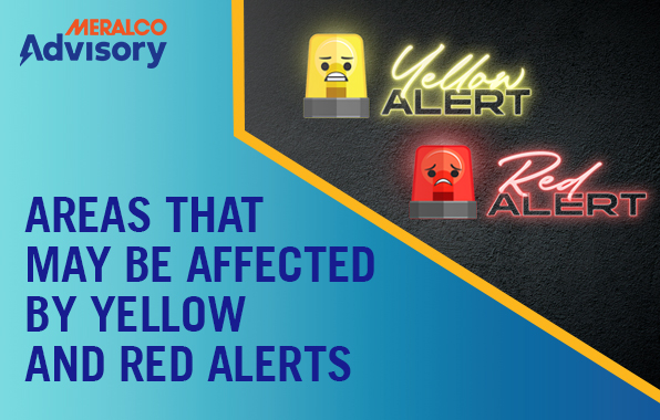 Meralco Red & Yellow Alert Announcement