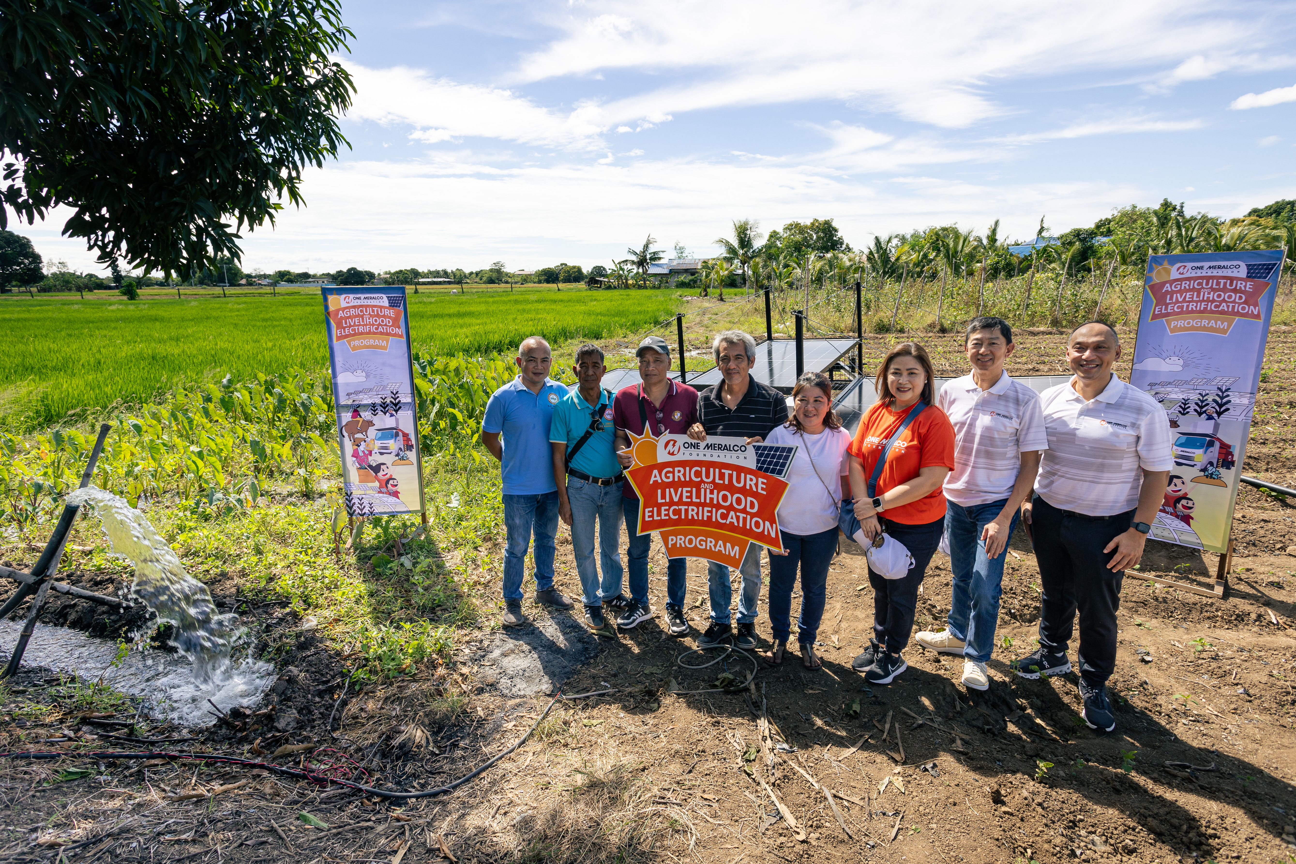 The solar-powered irrigation pump
