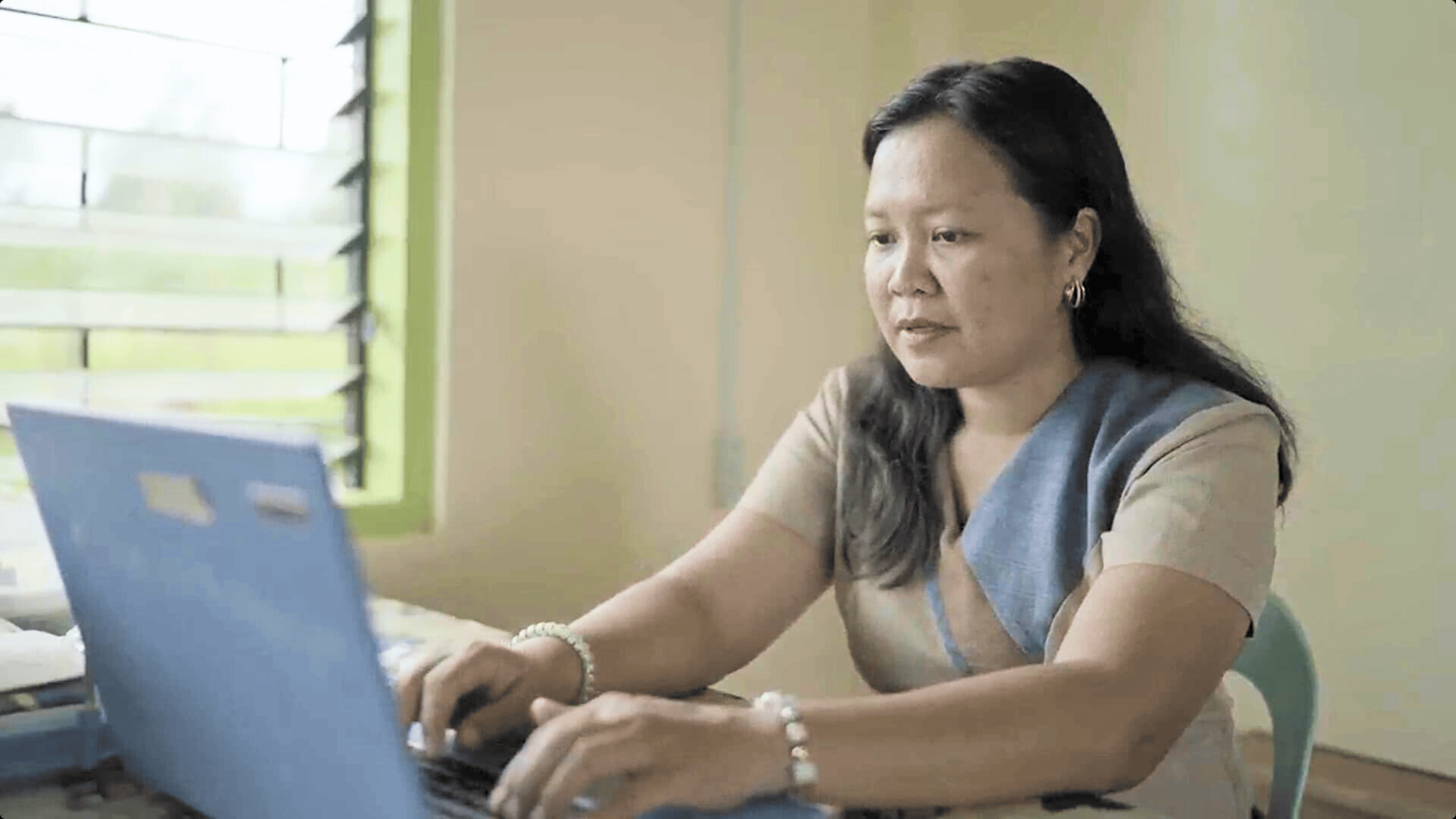 With OMF’s help, Teacher Neljoy 