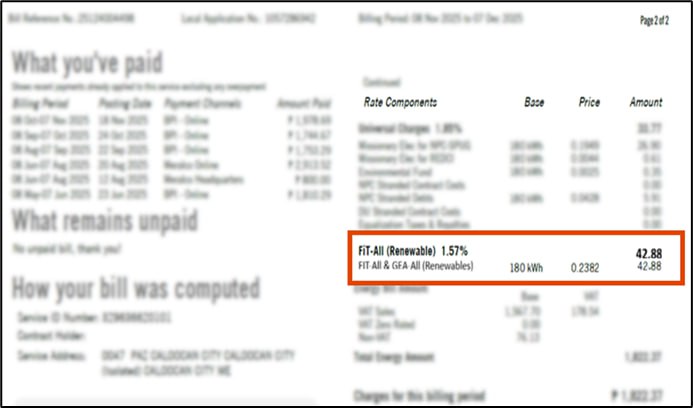 January 2026 Bill Back