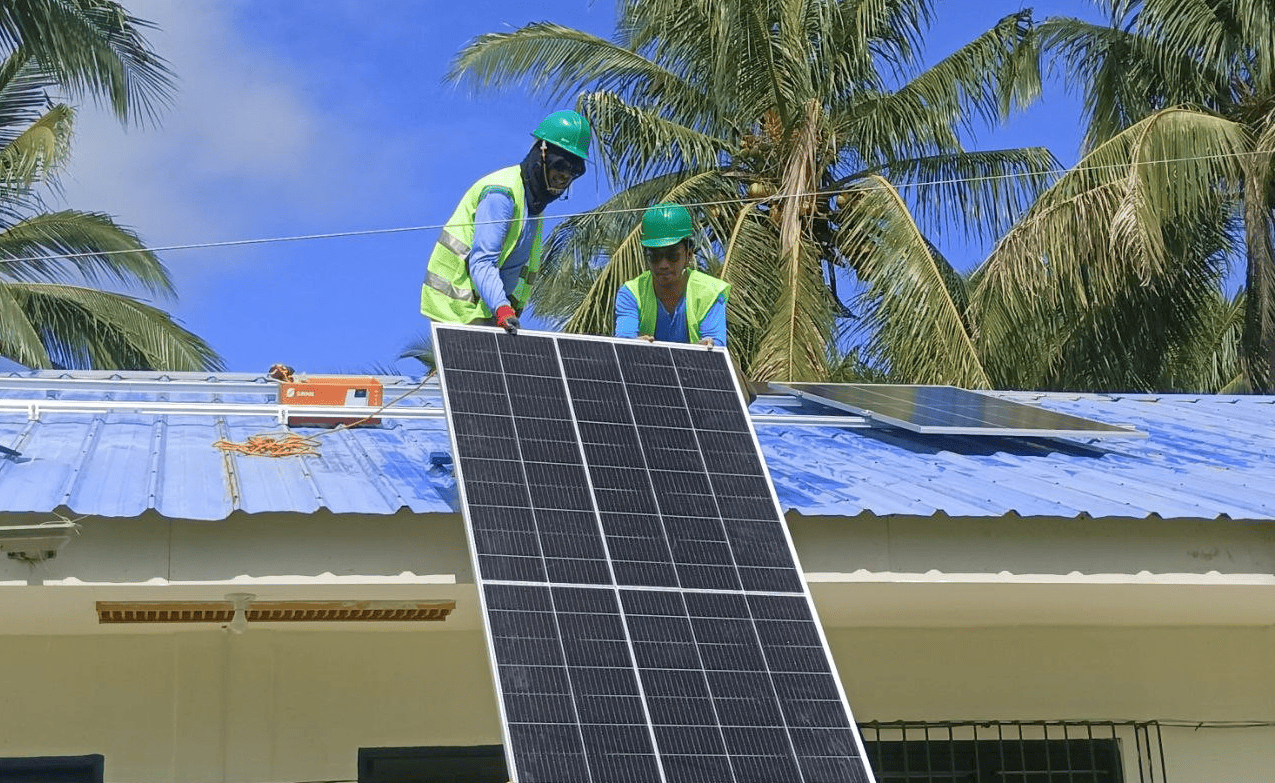 Meralco subsidiary MSpectrum installed the solar panels in these remote schools in Mauban through OMF’s School Electrification Program.