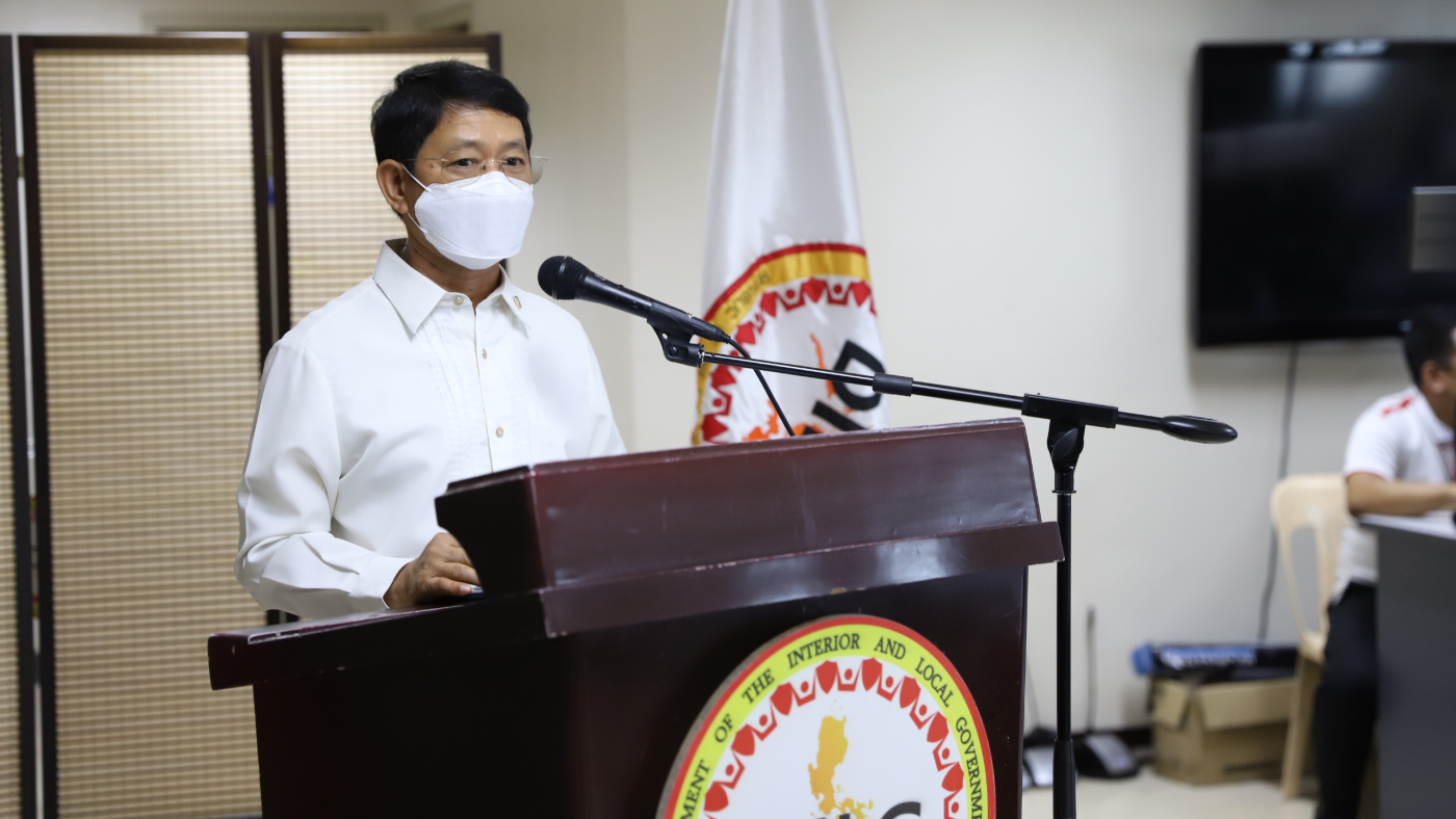 DILG Secretary Eduardo Ano