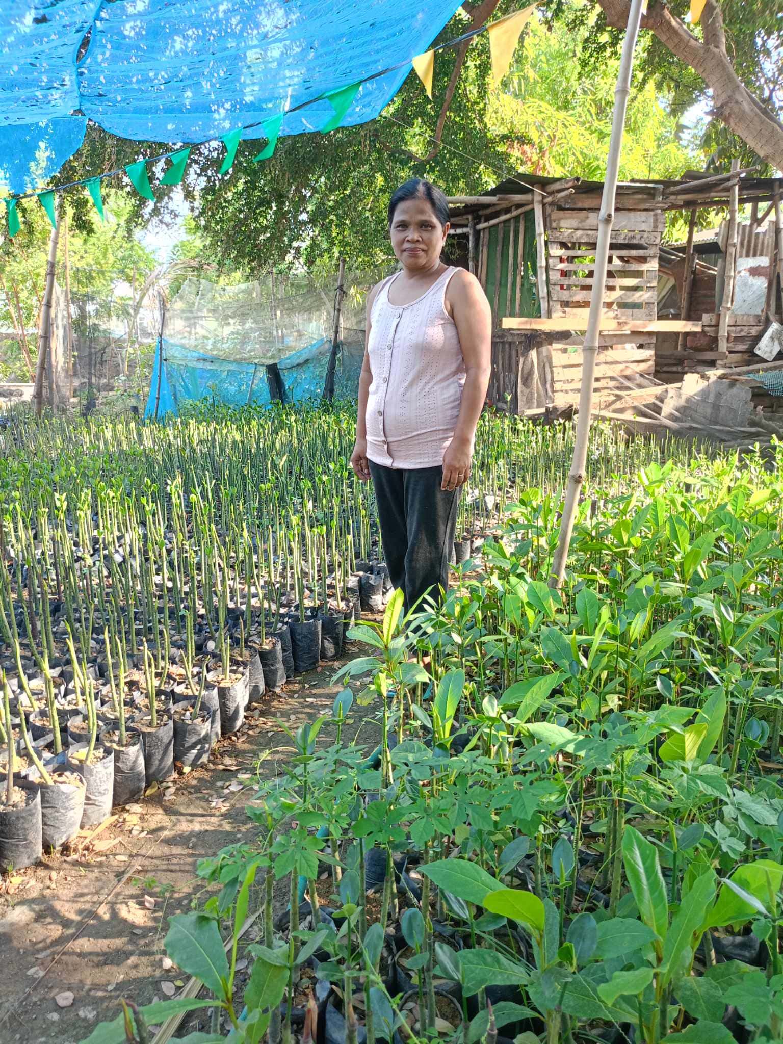Delailah Lacadue leads the Dulao Fishpond/Fishpen Producers Cooperative 