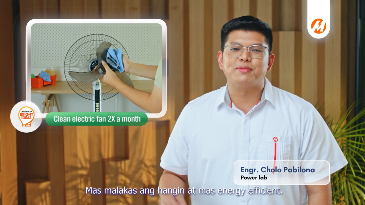 Linisin ang Electric Fan