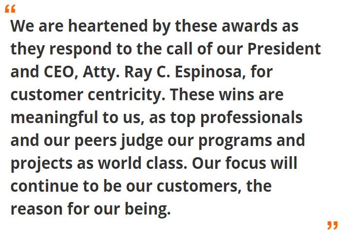 "Our focus will continue to be our customers"