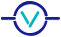 Voltage Icon in Blue and Teal