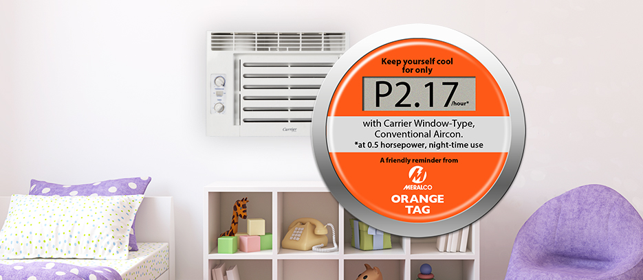 Meralco Residential Orange Tag