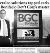 Meralco solutions tapped ealy in Fort Bonifacio Dev't Corp's master plan